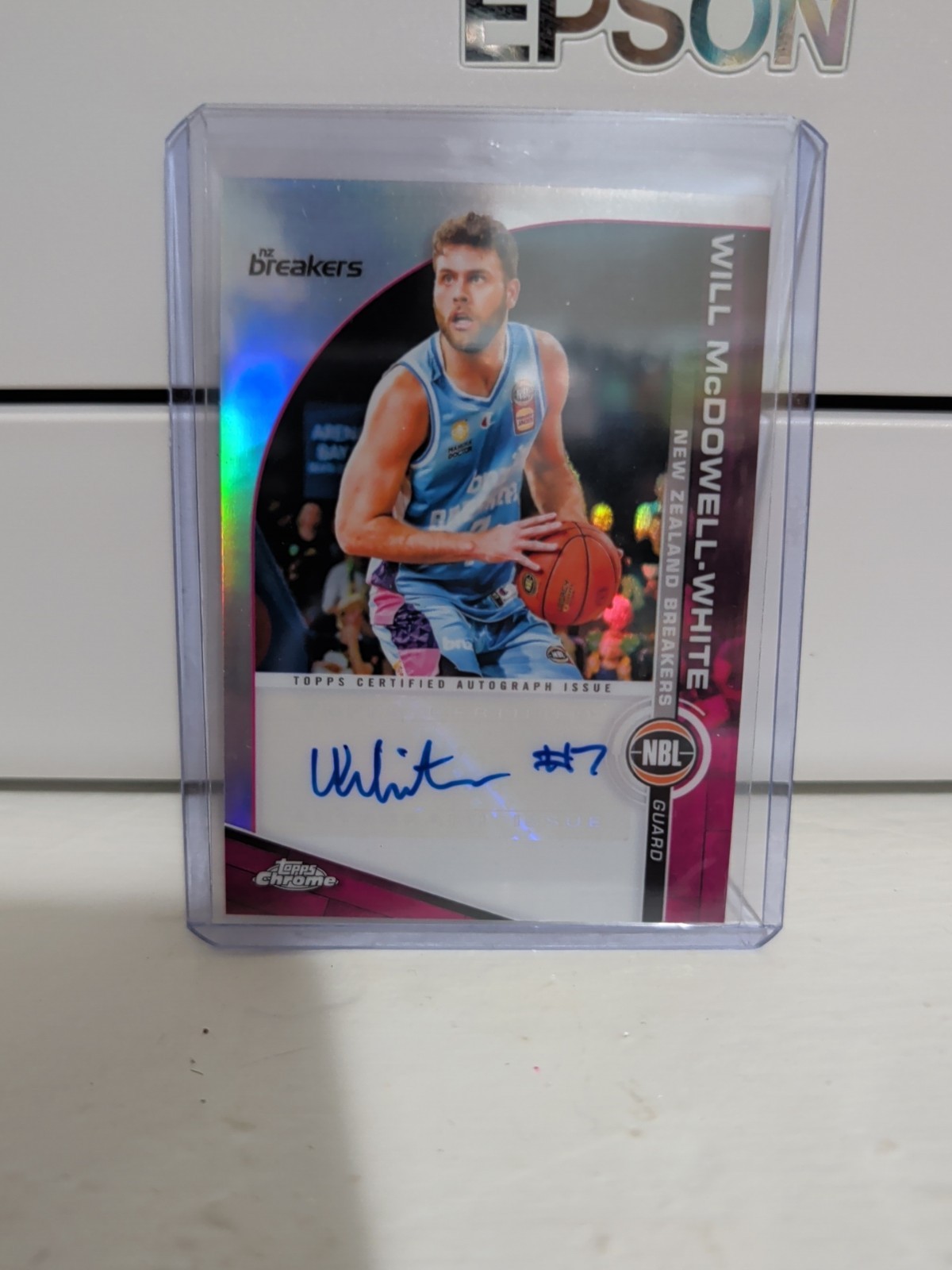 2023 Topps Chrome NBL National Basketball League Will McDowell-White Auto 