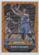 2015-16 Panini Prizm Orange Wave Prizm Ricky Rubio #224