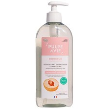 Soin Lavant Intime Certifié BIO XL 400ml - Anti-gaspi ! Abricot - PH Neutre -...
