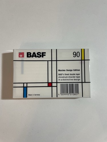 1x Basf Maxima Design Edition 90 - Extrêmement RARE - Dernière pièce - Ruban adhésif - Emballage d'origine - Neuf ! - Photo 2/4