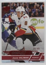 2018-19 Upper Deck Overtime Rookies Red Foil /99 Juuso Valimaki #112 g2u