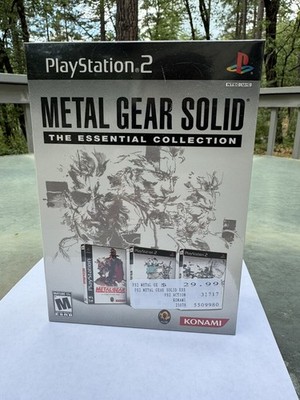 Metal Gear Solid: The Essential Collection PlayStation 2 PS2 New Factory Sealed!