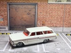 Vintage Hot Wheels 1964 Ford Fairlane Wagon White Diecast 1:64 Loose