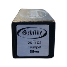 Schilke Standard Series Trumpet Mouthpiece Model 11C2 Finished in Silver Plate