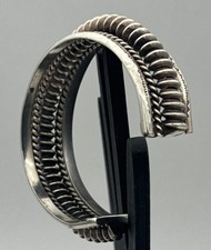 VEDI VIDEO TANE TIFFANY MESSICO bracciale argento sterling SCULTOREO TRAFORATO!!