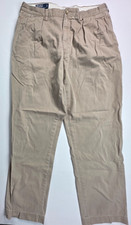 Vintage Ralph Lauren Polo Andrew Pant Chino Pleated Classic 36x34 Khaki Tan