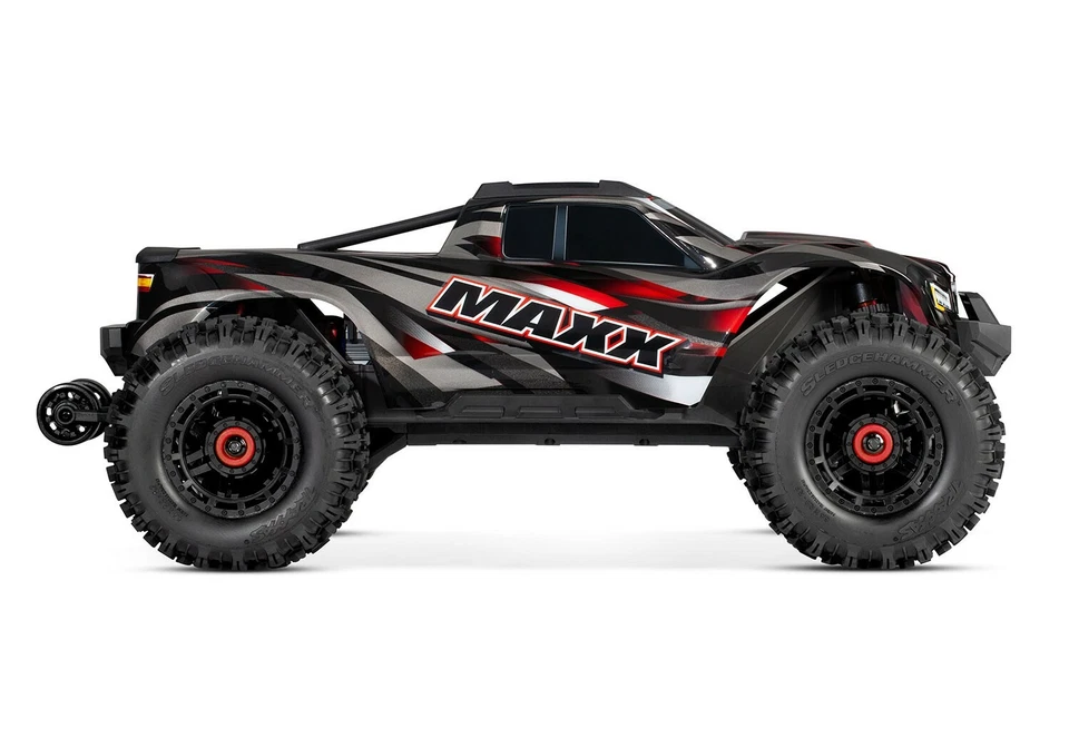 Traxxas MAXX VXL WIDEMAXX Rosso 4S BRUSHLESS Automodello 4x4 89086-4 RED - Immagine 2 di 4