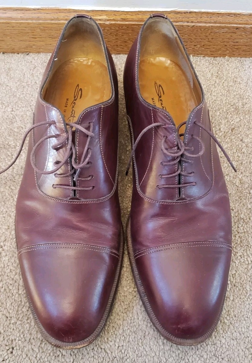 Santoni Cap Toe Oxford Men display picture 1