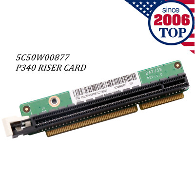 NEW PCIE16 Riser Expansion Graphic Card for ThinkStation P340 M90Q 5C50W00877 US