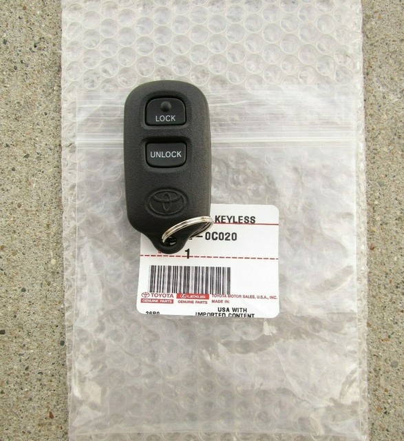 FITS: 03 - 06 TOYOTA TUNDRA MASTER KEYLESS FOB TRANSMITTER REMOTE OEM