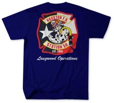 Unofficial Houston Fire Station 50 Shirt v1