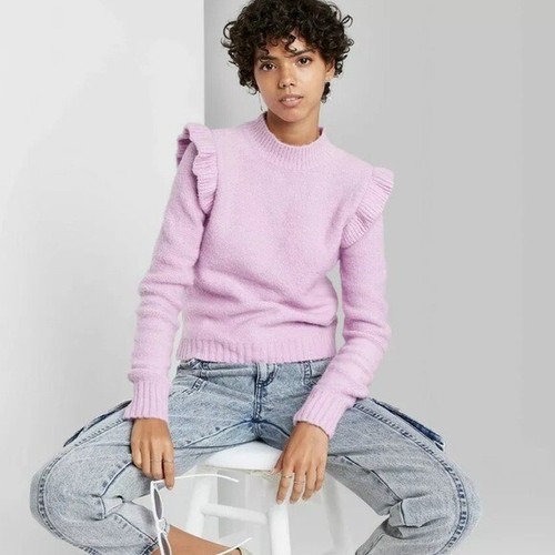 Wild Fable Lavender Mock Turtleneck 