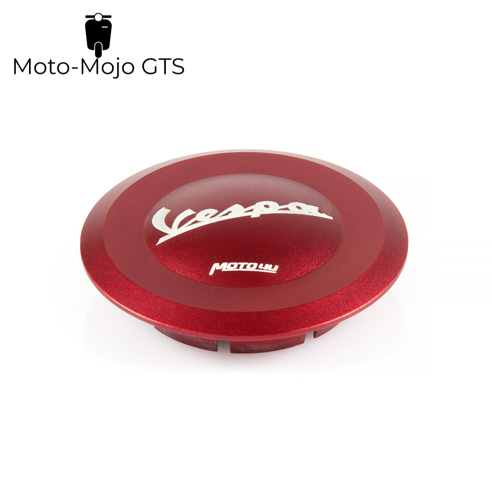 Vespa GTS GTV GT Hub Cap 300 250 200 125 Red