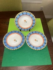 PTS International Sanibel SP-BL-D MINT Rim Soup Bowl Set of 3