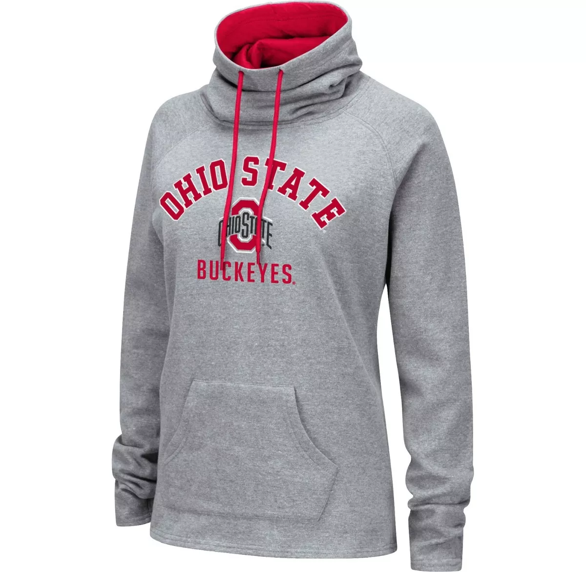 Gray ohio state hoodie top