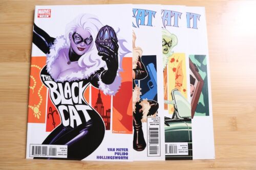 The Black Cat #1-4 Complete Limited Series Set Amanda Conner Cover Art VF - 2010 - 第 1/24 張圖片