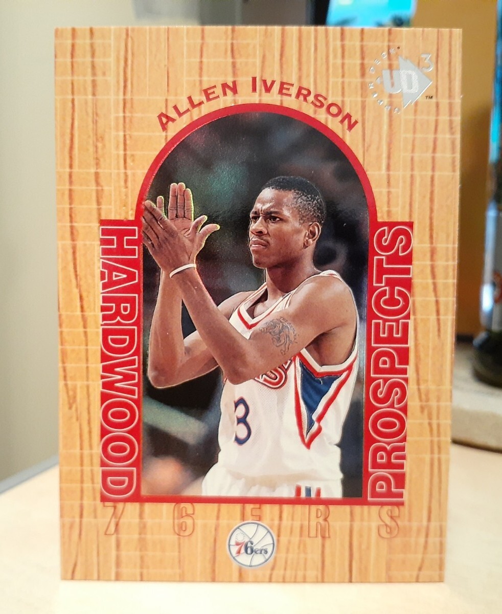 90s dead stock sixers 3番　iverson nba Deadstock VTG Allen Iverson #3 Philadelphia 76ers NIKE