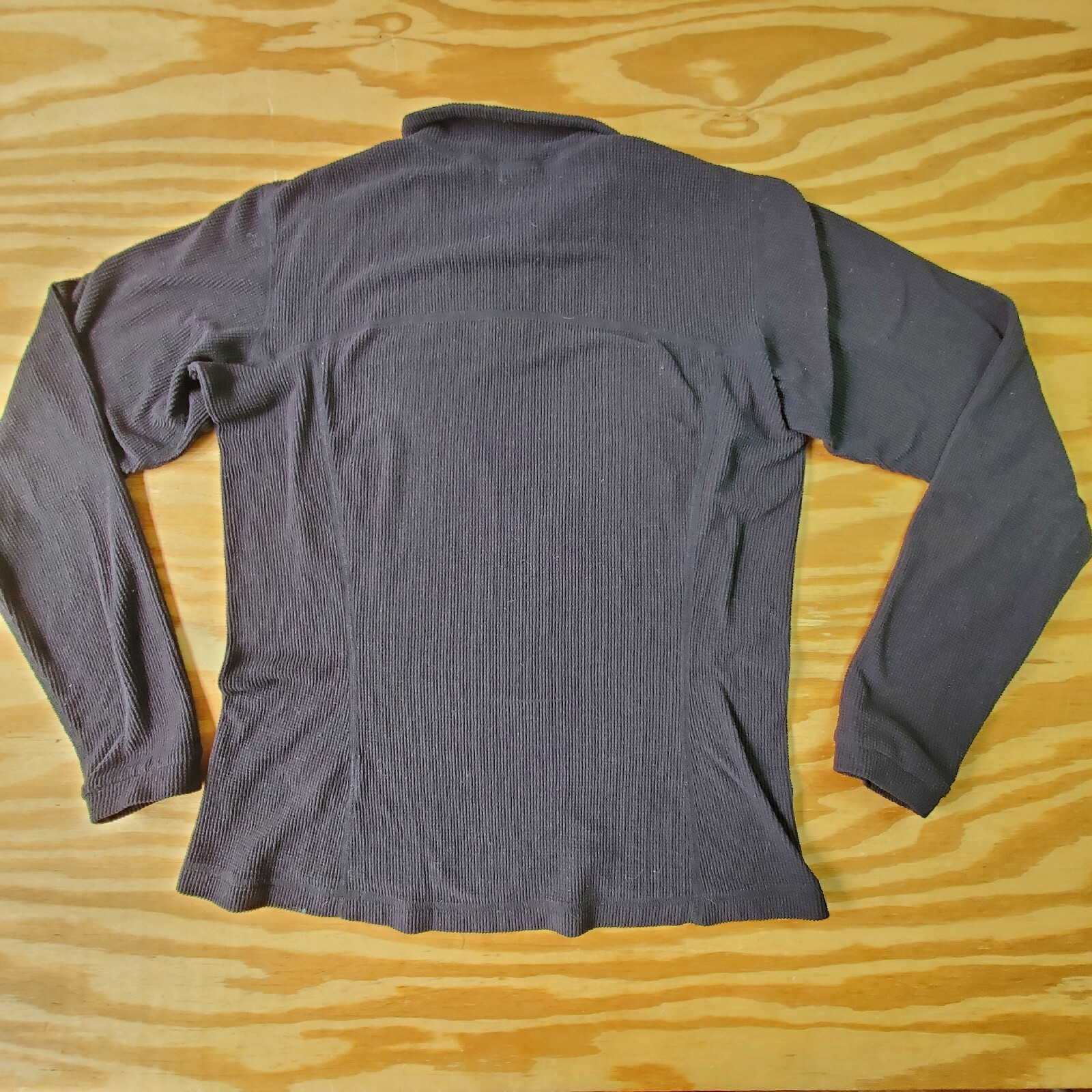 ARC'TERYX Arc Teryx Donna Nero Medium 1 2 Cerniera Termica Leggera Polartec J