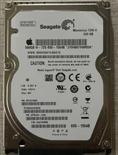 500GB Hard Drive High Sierra 2.5" MacBook Pro 2010 2011 2012 A1278 A1286 A1297