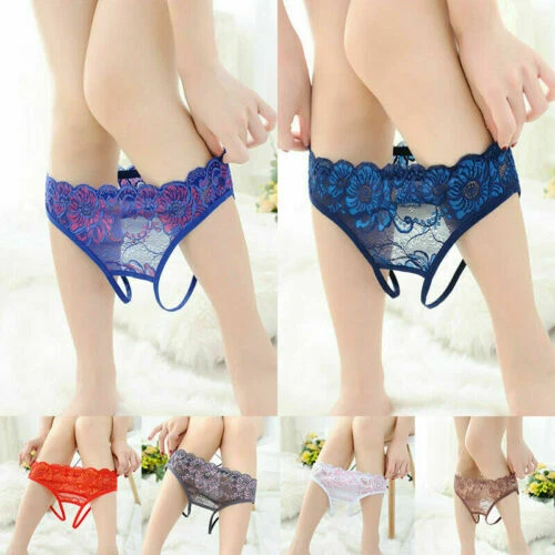 Markenlose Erotik-Slips, - Strings & -Pants mit Ouvert