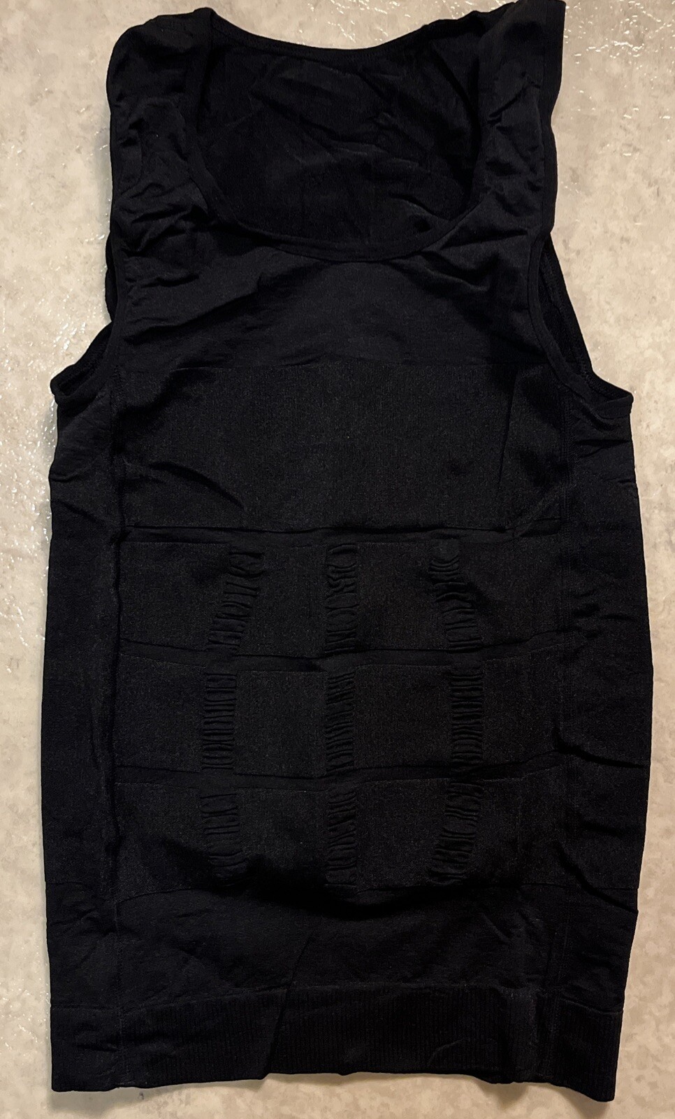 Men's Slimming Compression Vest - Chest & Belly Control - Size M