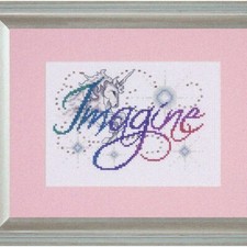 StitchWonders 5x7 Cross Stitch Kit - Enchanting 14 Count Magic