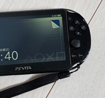 Sony PlayStation PS Vita PCH-2000 Console Operation