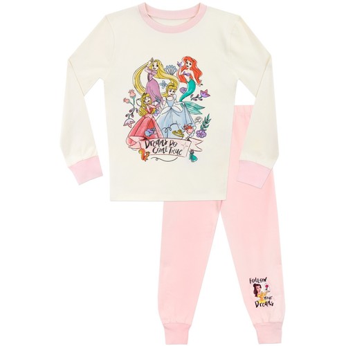 Disney Princess Pyjamas Kids Girls 18 24 Months 2-10 Years Follow Your Dreams