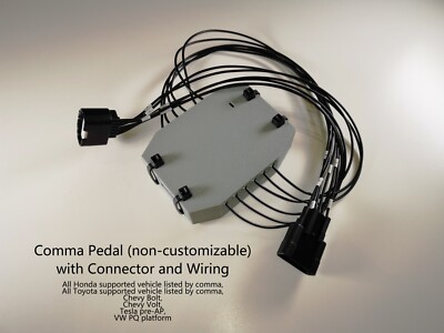 Openpilot Comma Pedal (non-customizable) - Toyota, honda, GM, VW, Tesla