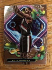 2024 topps chrome cosmic Kris Murray RC #170 Portland Trailblazers 