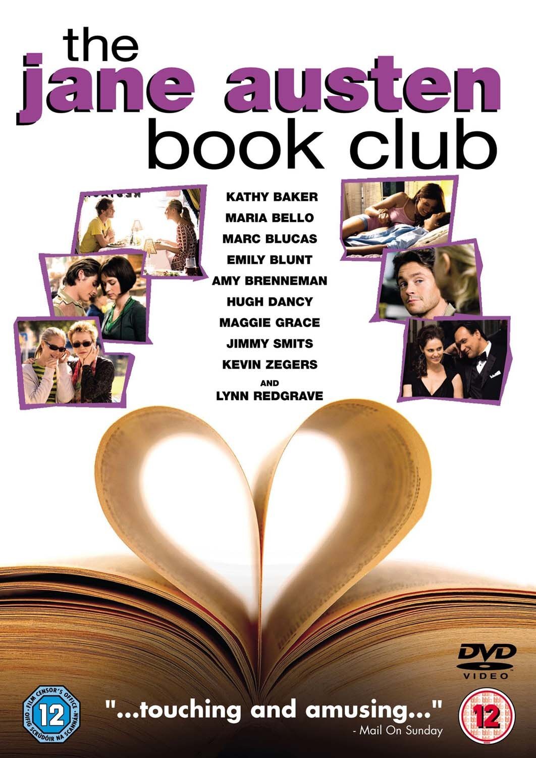 The Jane Austen Book Club (DVD) Amy Brenneman Lynn Redgrave Hugh Dancy