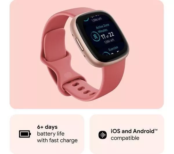 Fitbit square watch sale