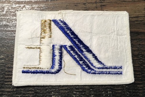 "Toppa logo pubblicitario vintage dall'Alaska 3 1/2"" X 2 1/4"" - Foto 2 di 2