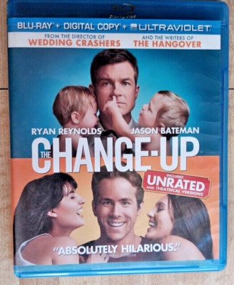 The Change-Up (Blu-ray, 2011) Ryan Reynolds Jason Bateman  Very Good w/Fast Ship
