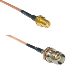 RG316 SMA FEMALE to TNC Female Small Bulk RF Cable Rapid-SHIP LOT