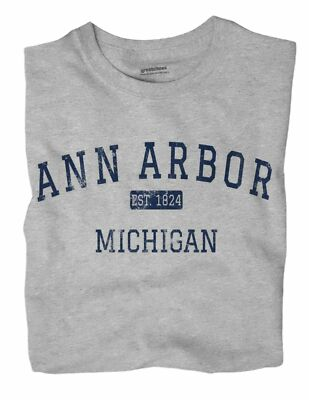 #ad #ad Ann Arbor Michigan MI T Shirt EST $18.99
