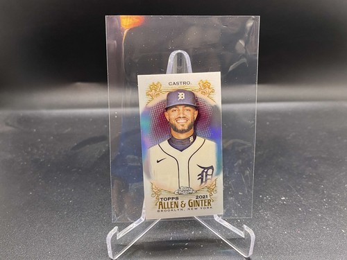 Willi Castro 2021 Topps Allen & Ginter Chrome Mini #189 Tigers - 第 1/2 張圖片