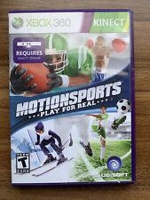Motionsports Play for Real (Microsoft Xbox 360, 2010) Complete Tested Works CIB
