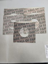 45 RPM 7" RECORD SLEEVES CO. SLEEVE 5 PACK SEE PHOTOS - Hall Of Fame SLV146
