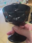 Noritake Perspective Black Ebony Dessert/Sherbet glasses Set Of 4 Estate JJ#66 — photo 5