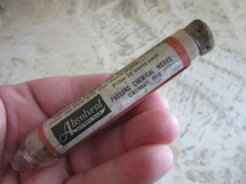 Vintage Parsons Chemical Works Katarrhal Röhre. Cincinnati, OH Pharma - Bild 6 von 8