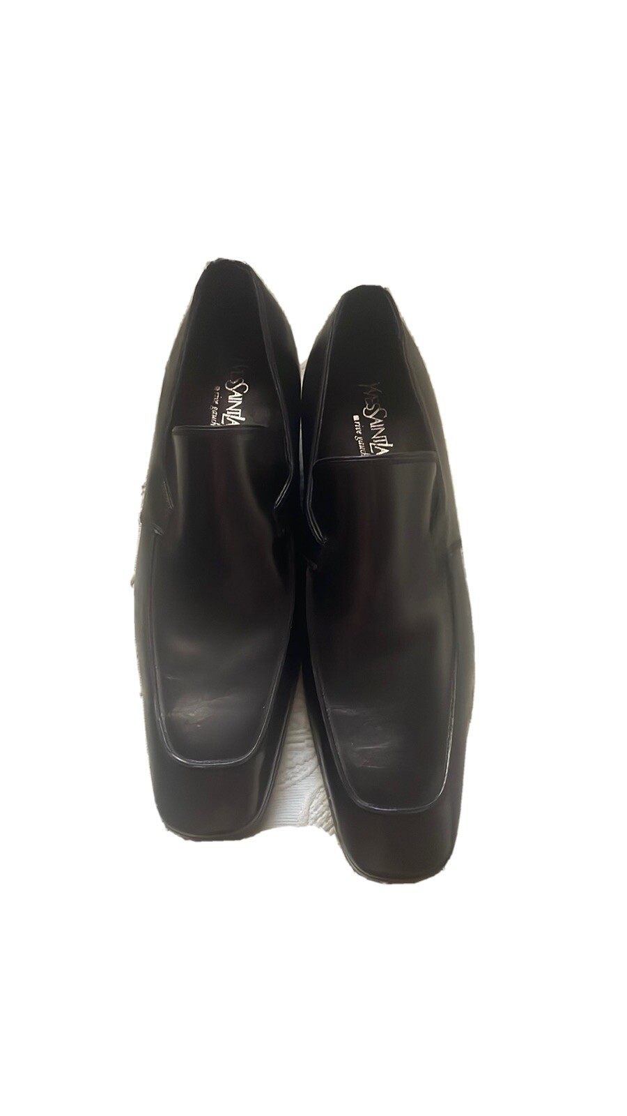 SAINT LAURENT mocassini eleganti uomo ysl nero tg 39 5