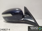 OEM 2009 Hyundai Genesis 3.8L PASSENGER RIGHT SIDE POWER DOOR MIRROR BLACK