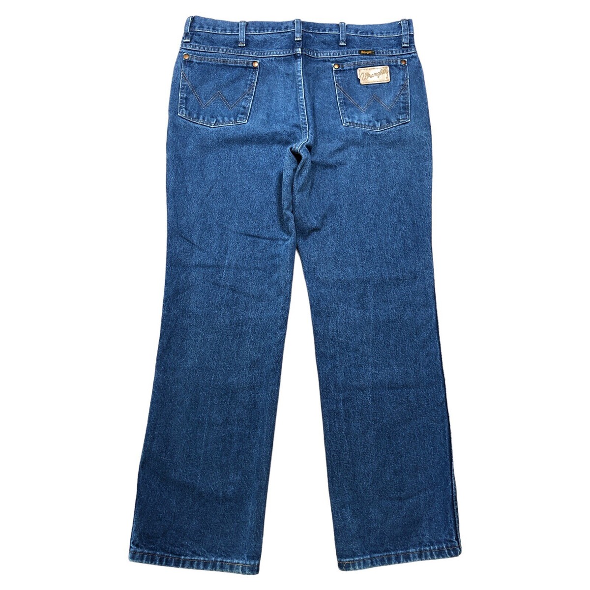 Vtg Wrangler 936 Slim Fit Blue Jeans Mens Tag 36x30 Cowboy Vtg Wrangler 936 Slim Fit Blue Jeans Mens Tag 36x30 Cowboy
