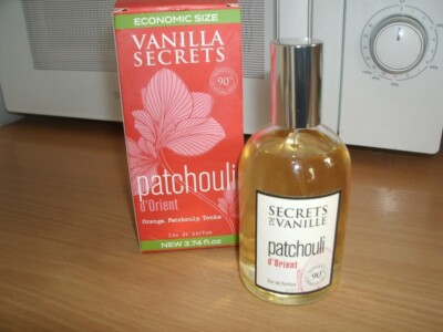 Secrets de Vanille Eau de Parfum ''Patchouli'' d'Orient 110ml der letzte.