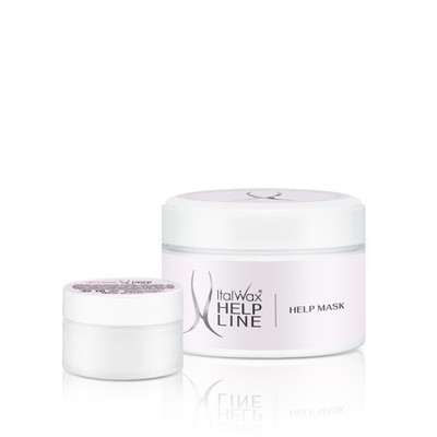 Italwax Help Line Maske beruhigende Maske mit Teebaumöl Calamin schützt die Haut