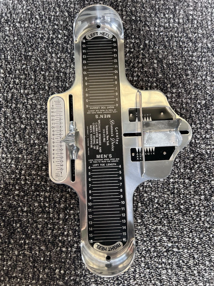 Genuine Brannock Device Men’s Model - Foot Measurement - NEW OLD STOCK - image 4 of 4