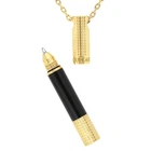 S.T. Dupont Mini Pen Necklace Ballpoint Pen Gold black 700005
