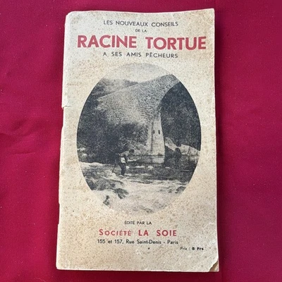 Les Conseils de la Racine Tortue Amis Pêcheurs Livret Ancien La Soie - Photo 1/4