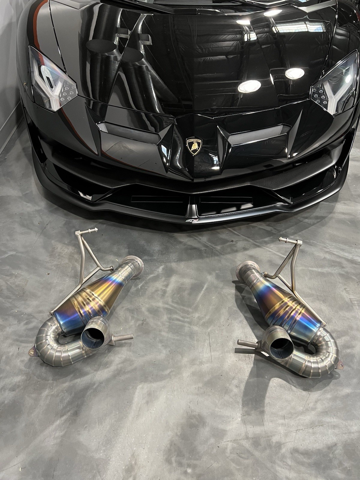 Lamborghini Aventador Balboni SVJ exhaust
